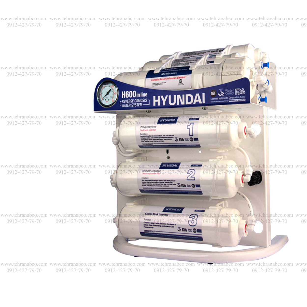 3 تصفیه اب هیوندا h600